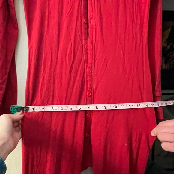 CUSTOM MADE Long John’s NO PEEKING  drop drawers Christmas pajamas - Picture 2 of 6